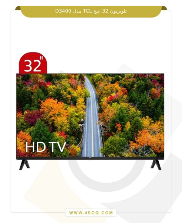 تلویزیون 32 اینچ TCL مدل D3400