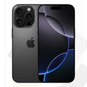 گوشی موبایل اپل مشکی مدل iphone 16 pro