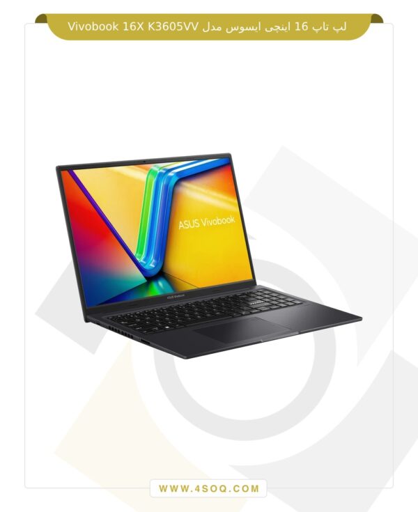 لپ تاپ 16 اینچی ایسوس مدل Vivobook 16X K3605VV-N1167-i9 13900H-16GB DDR4-1TB SSD-RTX4060