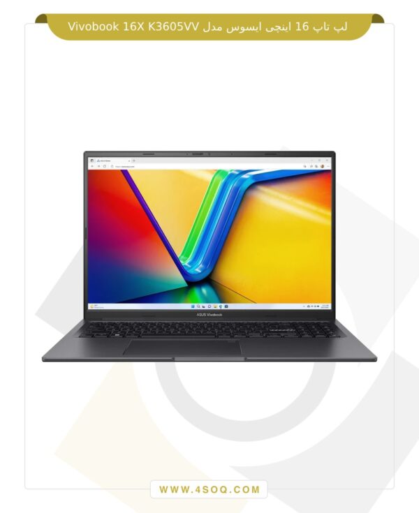 لپ تاپ 16 اینچی ایسوس مدل Vivobook 16X K3605VV-N1167-i9 13900H-16GB DDR4-1TB SSD-RTX4060